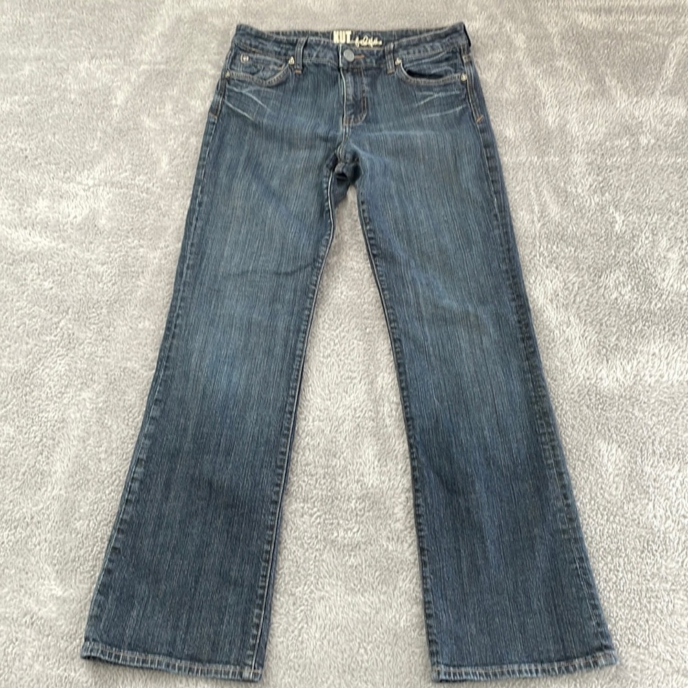 Kut From the Kloth Jeans Women's 10 Bootcut Medium Wash Stretch Denim
